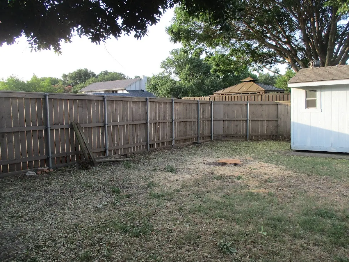 Cleared yard after professional tree removal in Bowerston